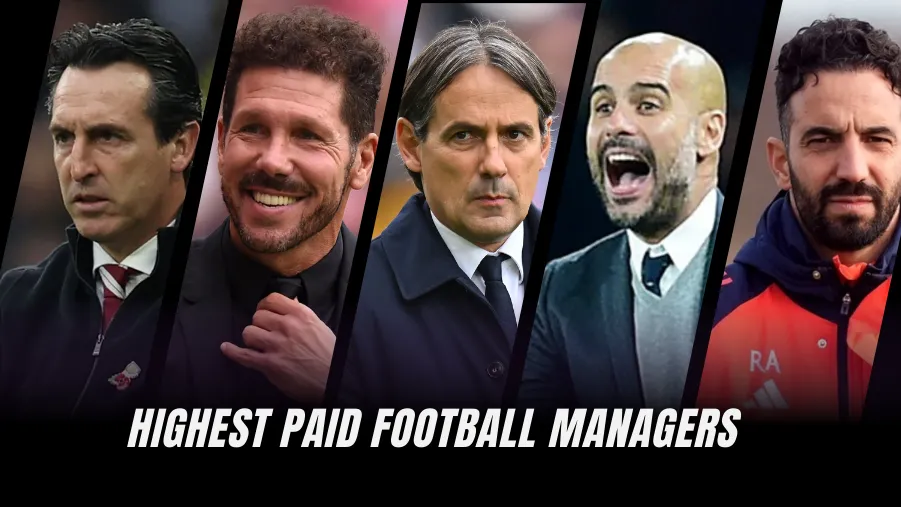 Top 10 Highest Paid Football Managers | Currently Ranked